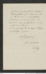 Nachlass Franz Steindachner, Brief von F. Kerz an Franz Steindachner (29.03.1884), Inv.Nr. 266.02, Seite 2